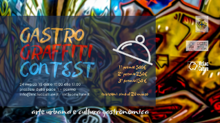 Contest Nazionale di Graffiti a Parma: Gastro Graffiti Contest
