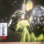 Street Art File Print - La Poster Art del Lockdown arriva nel centro urbano di Forio (Ischia)