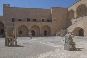 Pietro Guida, Piazze d'Italia, installation view, Castello di Copertino, Lecce, 2020