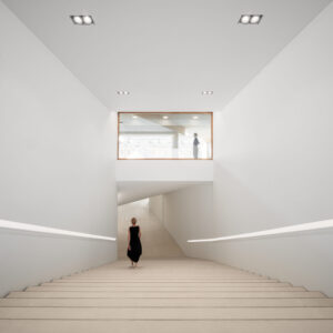 Dettaglio interno di Amos Rex Art Museum (progetto di JKMM Architects), ph Tuomas Uusheimo, courtesy Amos Rex
