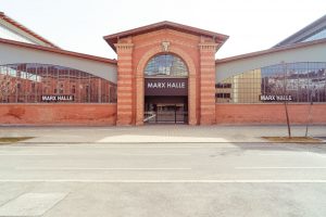 Vista esterna di Marx Halle, dove si terrà la seconda edizione di SPARK Art Fair