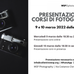 Presentazione corsi di fotografia marzo 2022