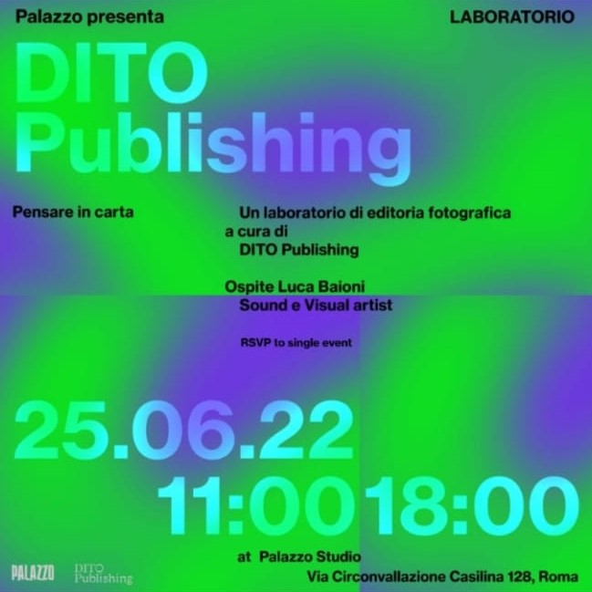 ”Pensare in carta”: laboratorio di editoria fotografica curato da DITO Publishing