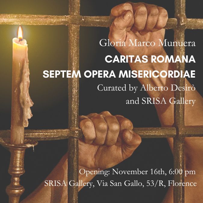 Inaugurazione mostra "Caritas Romana: Septem Opera Misericordiae" di Gloria Marco Munuera