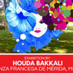 Art exhibition by Houda Bakkali at the Alliance Française in Mérida, México