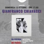 Da Pistoia al Grand Palais de Paris DIE MAUER A LO SPAZIO Artista: Gianfranco Chiavacci