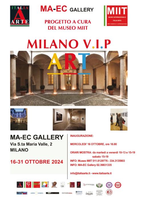 “Milano V.I.P. ART” Progetto MIIT, Museo Internazionale Italia Arte