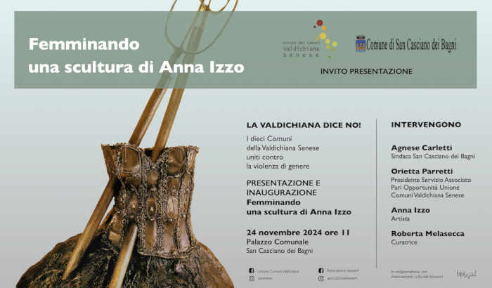 Femminando, una scultura di Anna Izzo