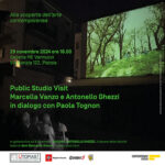 Public Studio Visit. Marcella Vanzo e Antonello Ghezzi in dialogo con Paola Tognon