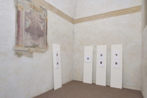 Paolo Bufalini, “Argo”, 2024, Ex convento di S. Mattia, Fondazione Home Movies, Bologna, installation view, ph. Manuel Montesano